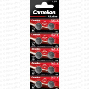 10 Piles AG13 Camelion Alcaline 1,5V 357 / LR44 / LR1154
