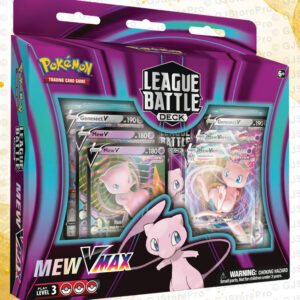 Pokemon TCG : Mew VMAX League Battle Deck 60 Cartes à jouer