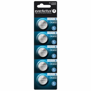 Pile bouton lithium CR2032 EverActive 3V