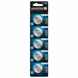 Pile bouton lithium CR2430 EverActive 3V