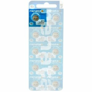 Pile oxyde d'argent Renata 371 SR920SW 1,55V