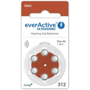 Pile auditive 312 EverActive Ultrasonic zinc-air 1,45V