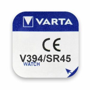 Pile montre 394 SR936SW Varta - vue arrière du blister