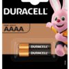 Pile alcaline AAAA Duracell 25A LR61 1,5V - blister de 2 piles