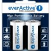Piles alcalines LR14 format C everActive Pro Alkaline blister de 2