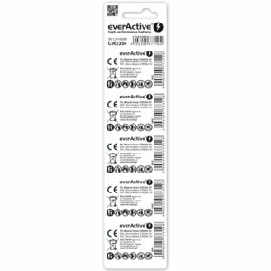 Pile CR2354 everActive format 23 x 5,4 mm pour capteur et compteur