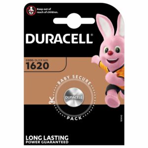 Pile bouton lithium CR1620 Duracell 3V - DL1620
