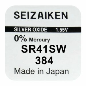 Blister individuel pile Seizaiken 384 SR41SW fabriquée au Japon