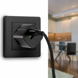 Compatibilité USB-C du câble everActive CBB-1PD5L smartphone tablette powerbank