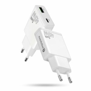 Chargeur everActive SC-460Q charge simultanée de deux appareils