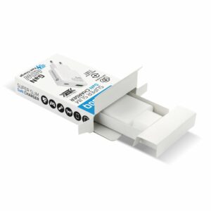 Boîtier du chargeur everActive SC-460Q 16 mm d'épaisseur format voyage