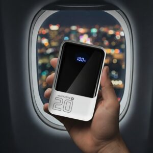 Powerbank everActive EB-20Q 20000 mAh format compact 318 g pour le voyage