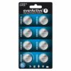 Coffret 8 piles lithium everActive CR2032 CR2025 CR2016 assorties 3V